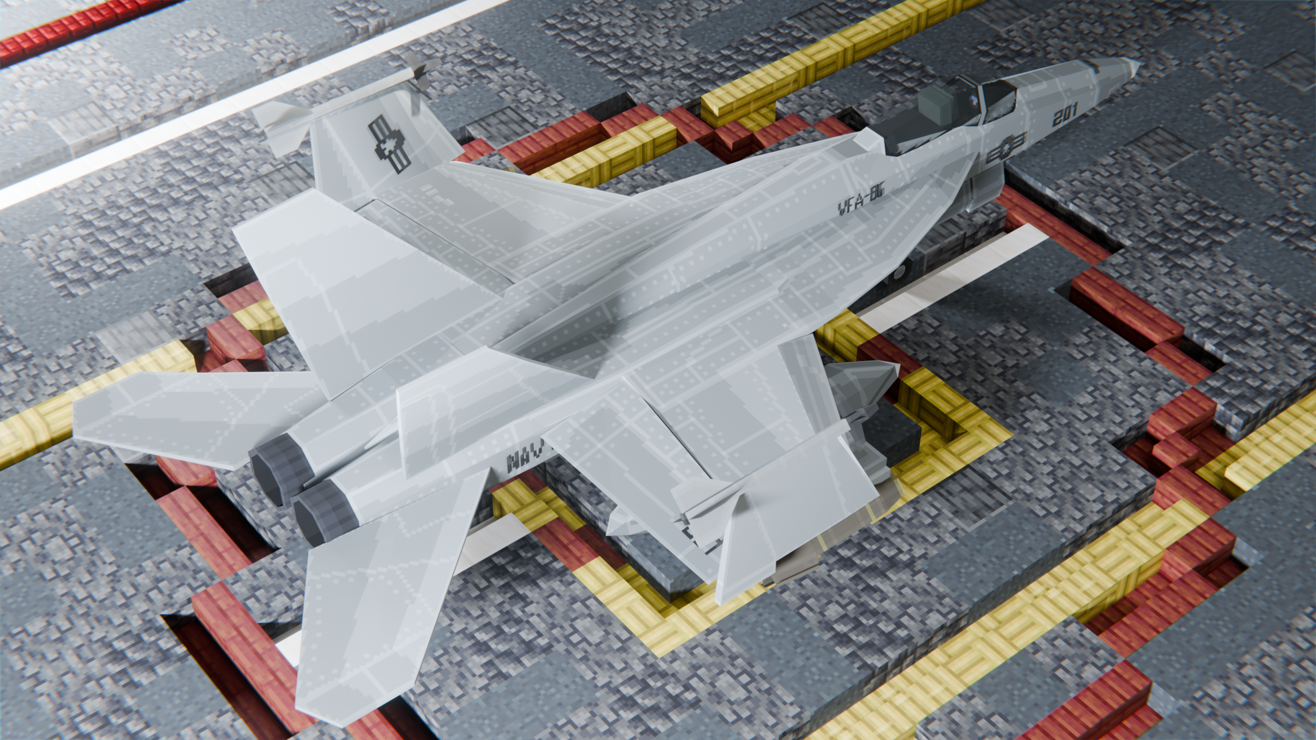 F/A-18 / deck study