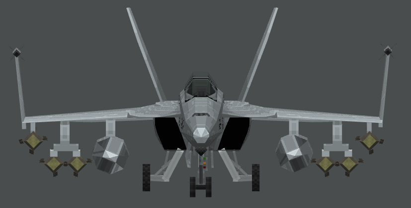 F/A-18 / front study